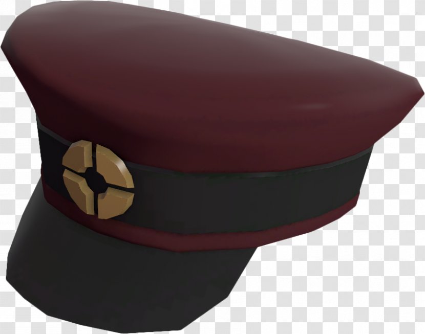 Team Fortress 2 Peaked Cap Hat Wiki - Maroon Transparent PNG