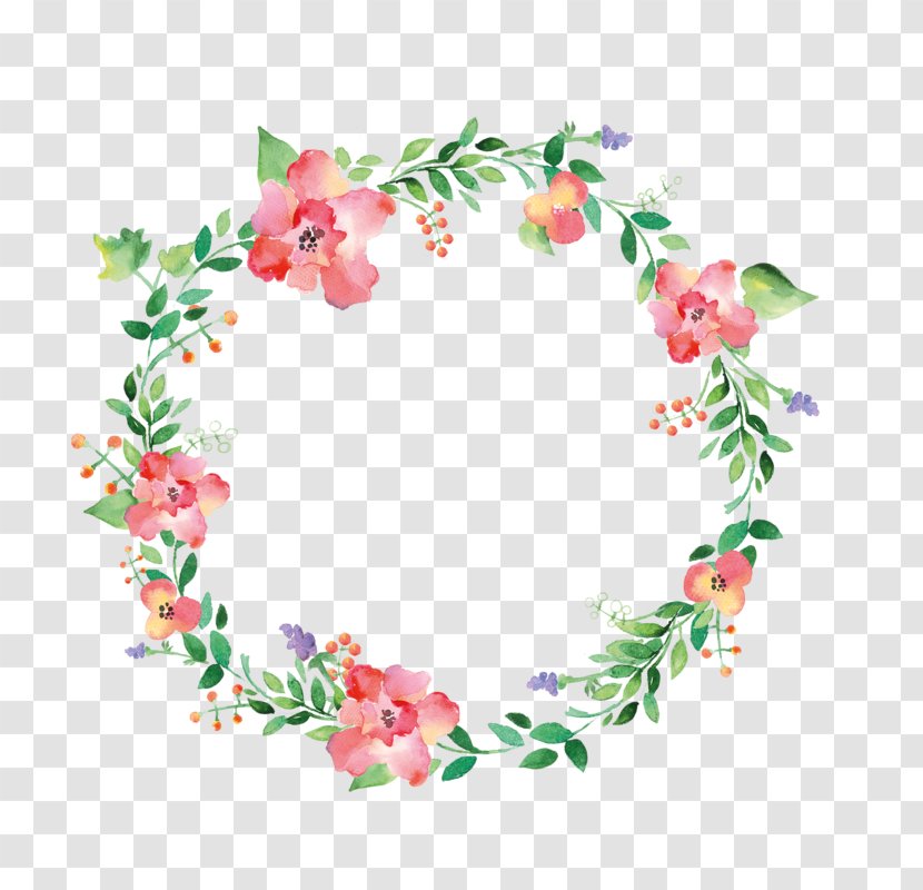 Floral Design Wreath Flower Royalty-free Drawing - Royaltyfree Transparent PNG