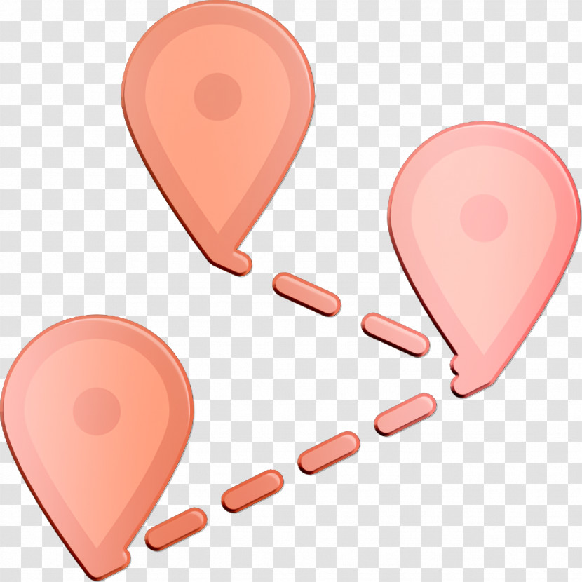 Road Icon Maps And Locations Icon Distance Icon Transparent PNG