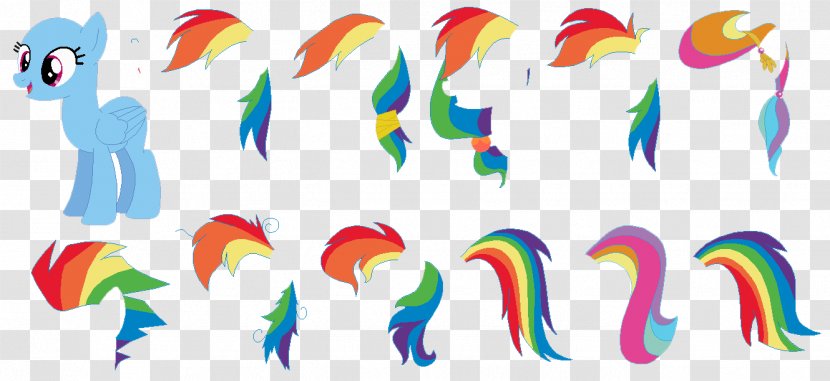 Rainbow Dash Twilight Sparkle Pinkie Pie Rarity Applejack - Art - My Little Pony Transparent PNG