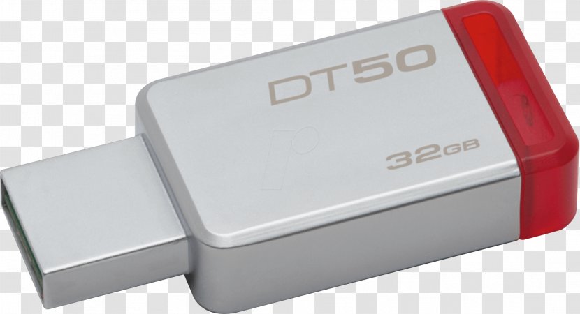 Kingston USB 3.0 DataTraveler 50 Flash Drives SanDisk Cruzer Blade 2.0 Technology - Sandisk Usb 20 Transparent PNG
