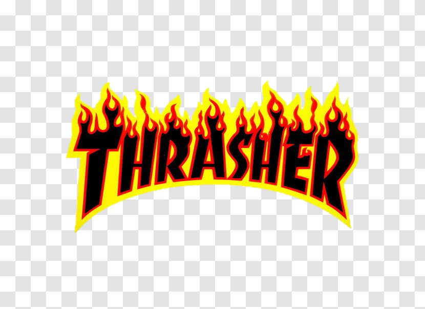 Thrasher Presents Skate And Destroy Sticker Skateboarding - Brand - Skateboard Transparent PNG