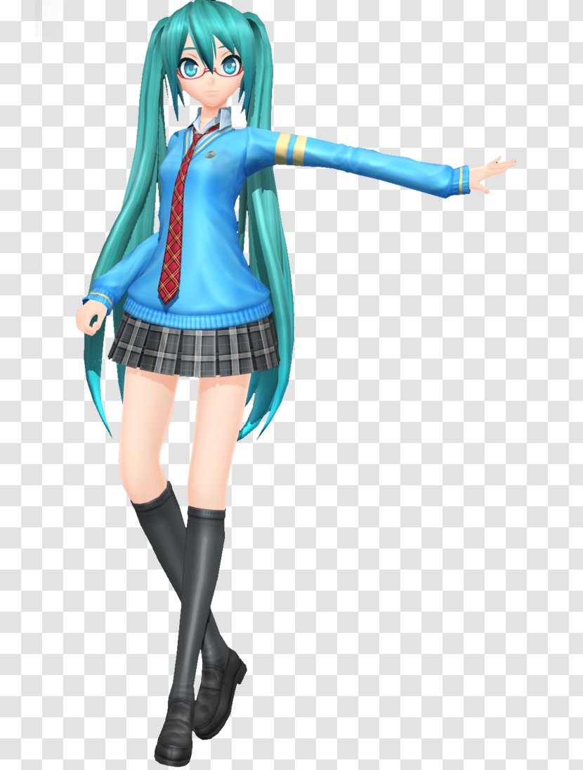 MikuMikuDance Hatsune Miku: Project DIVA DeviantArt - Frame - Miku Transparent PNG