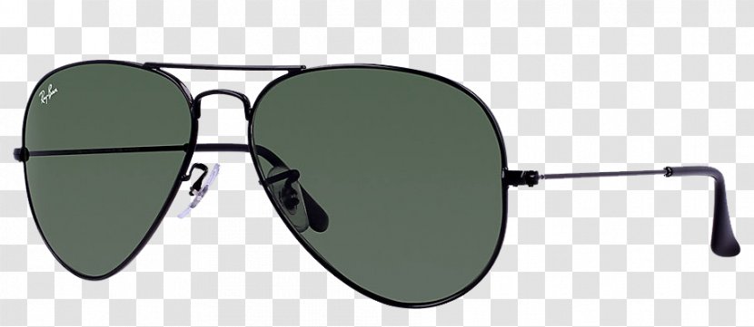 Ray-Ban Aviator Classic Sunglasses Large Metal II - Goggles - Ray Ban Transparent PNG