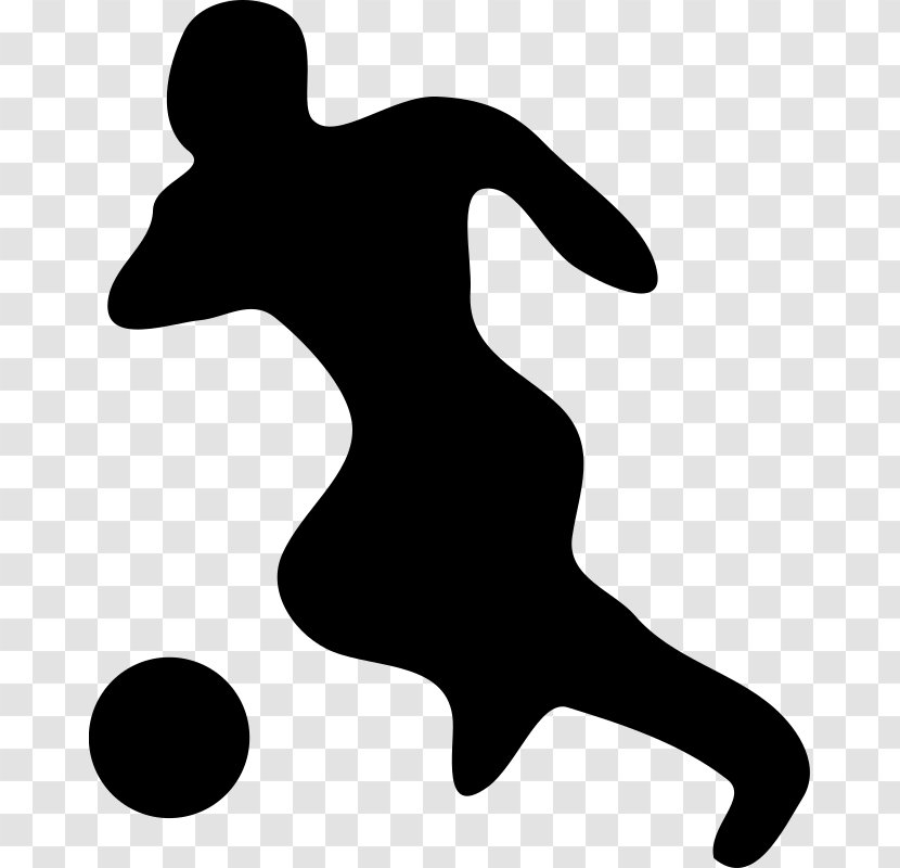 Football Player Dribbling Clip Art - Joint Transparent PNG