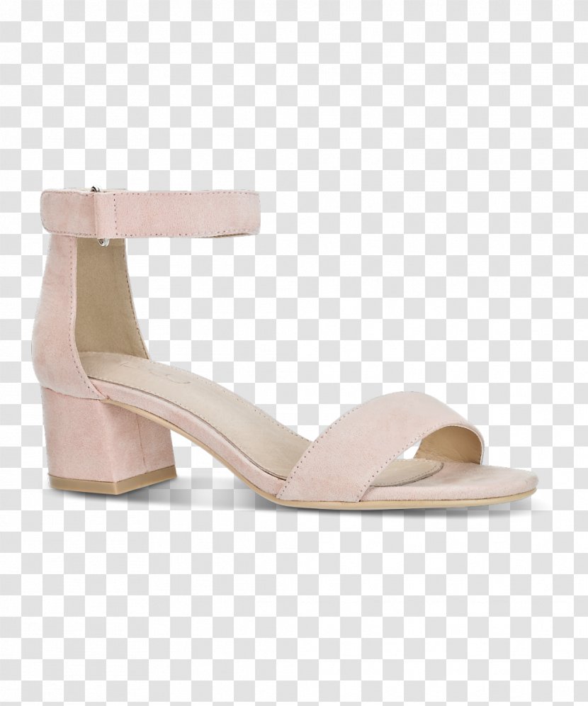 Beige Sandal High-heeled Shoe Ballet Flat Transparent PNG