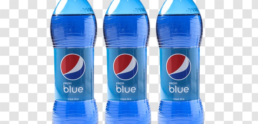 Pepsi Blue Fizzy Drinks Cola Food - Bottled Water - Beef Wellington Transparent PNG