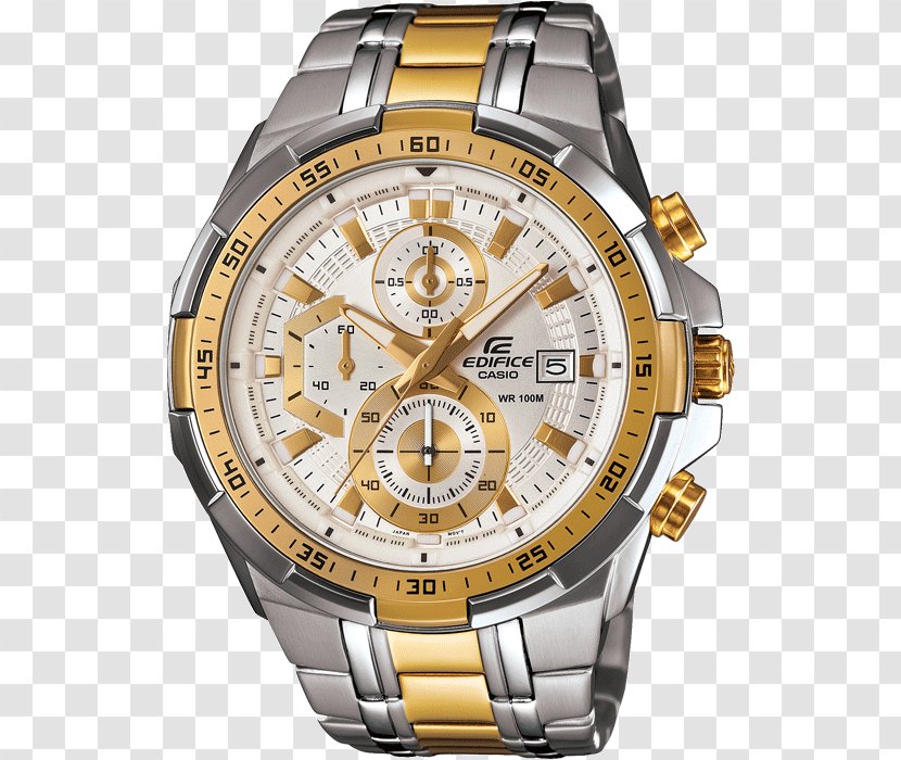 Casio Edifice Analog Watch EFR-539SG - Bling Transparent PNG