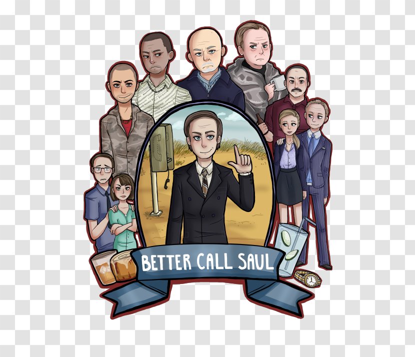 T-shirt Saul Goodman Kim Wexler Howard Hamlin Mike Ehrmantraut - Artist Transparent PNG