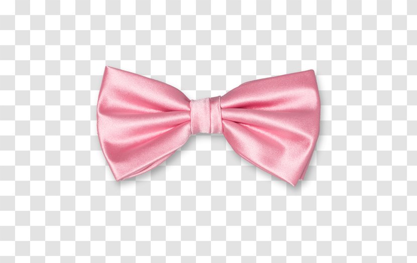 Bow Tie Necktie Satin Pink Knot Transparent PNG