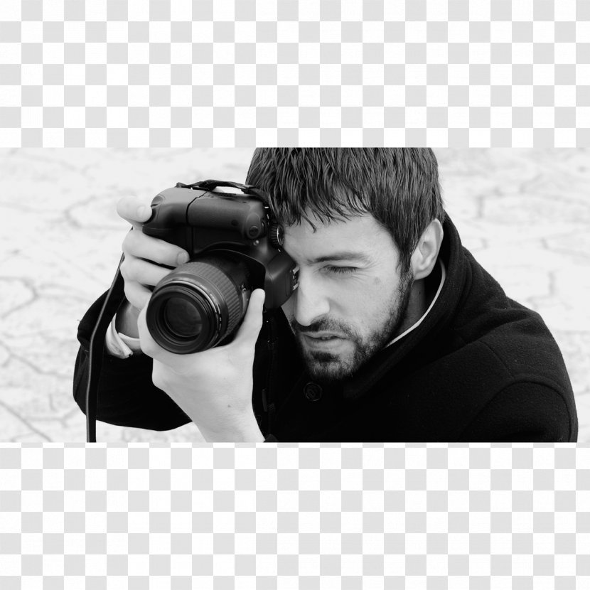Portrait Photography Black And White Photographer - Camera Transparent PNG