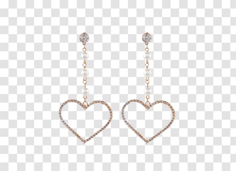 Star Earring - Imitation Pearl - Gold JewelleryJewellery Transparent PNG