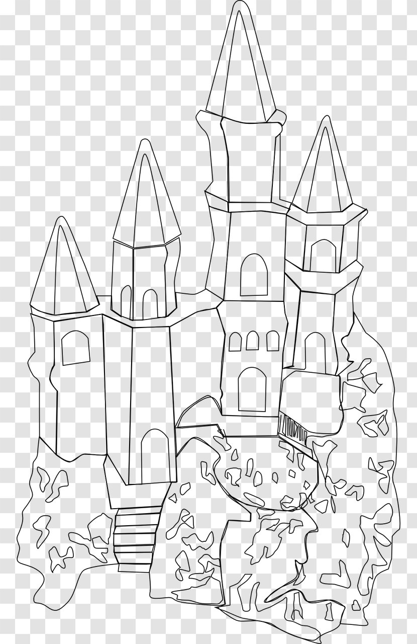 Castle Drawing Clip Art - Sand And Play - Kale Transparent PNG