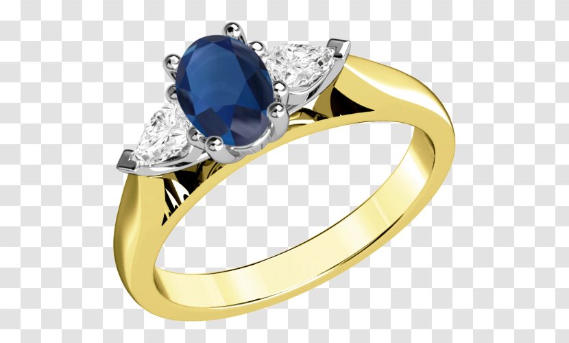Sapphire Ring Gemstone Jewellery Diamond - Rings Transparent PNG
