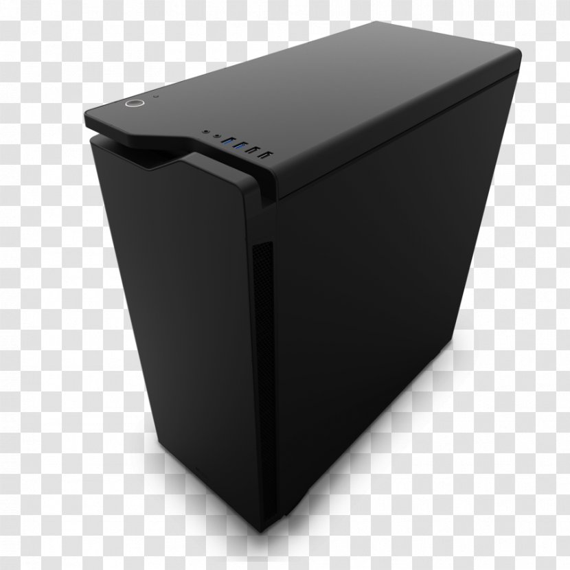 Computer Cases & Housings Nzxt Personal Tablet Computers - Microatx - Pc Transparent PNG