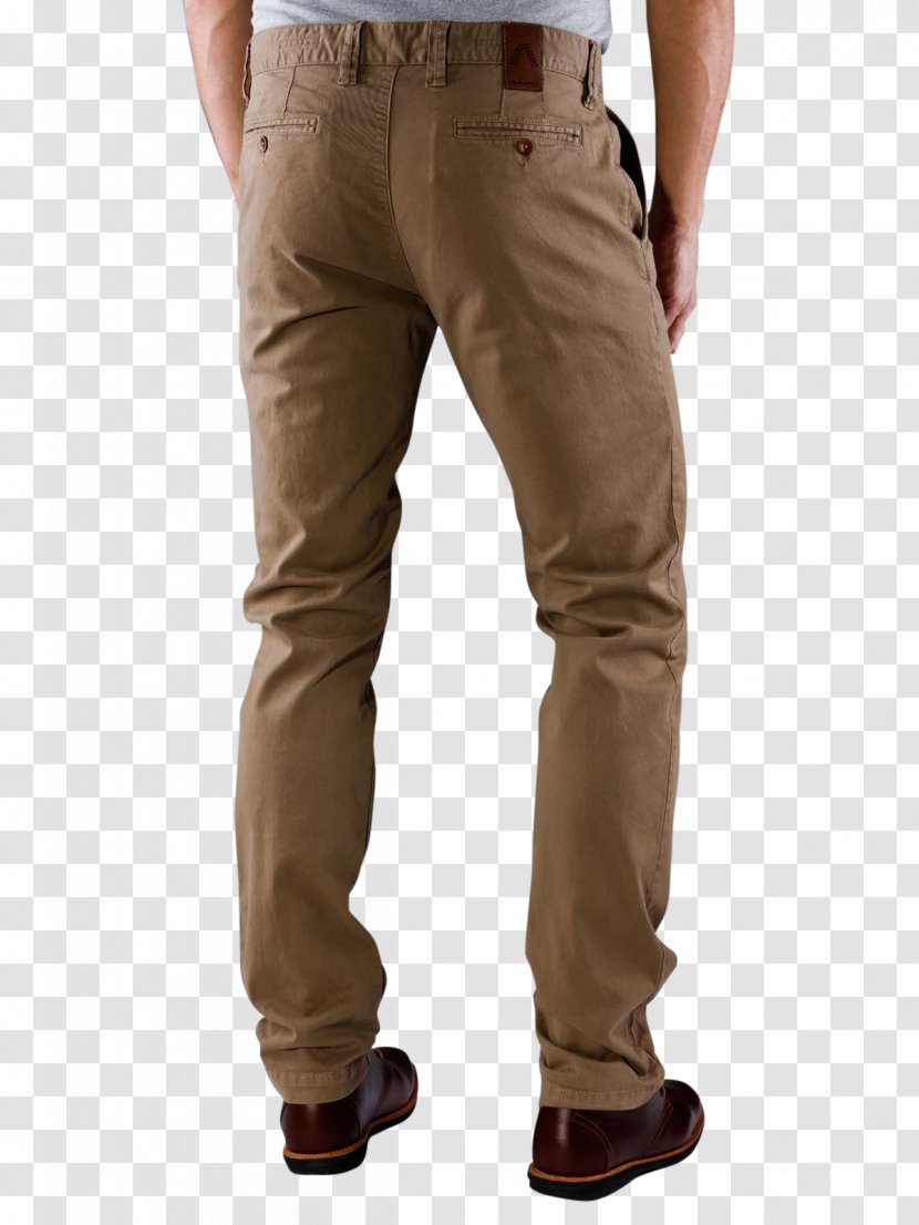 Jeans Khaki Cargo Pants Denim - Beige Trousers Transparent PNG
