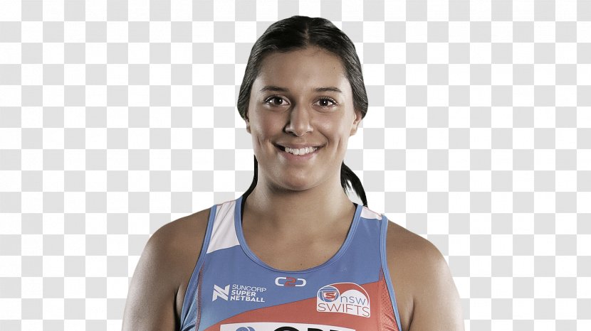 Abbey McCulloch New South Wales Swifts Suncorp Super Netball Sport - Sportswear Transparent PNG