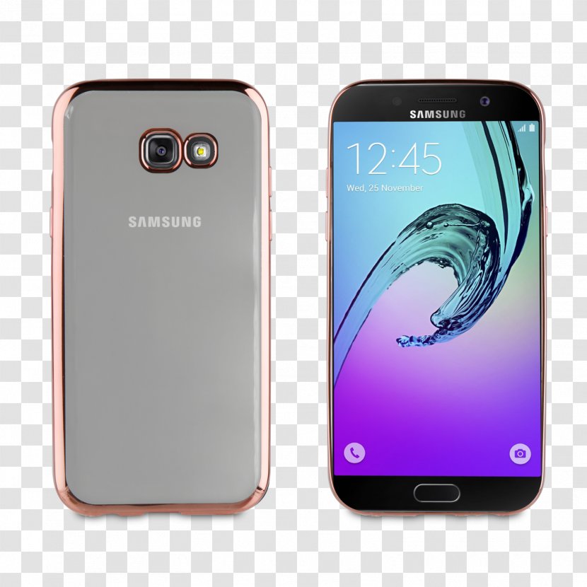 Samsung Galaxy A7 (2016) (2017) A5 A3 - Mobile Phones Transparent PNG