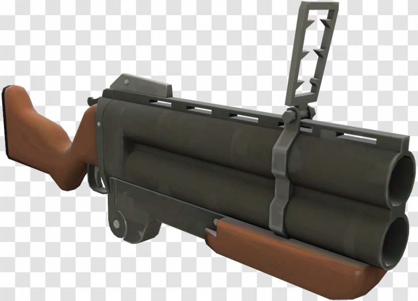 Team Fortress 2 Weapon Grenade Launcher Firearm Video Game - Bomb Transparent PNG