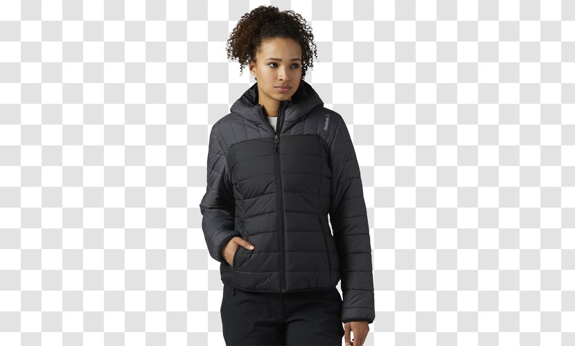 Jacket Overcoat Reebok New Look - Leather - Sport Model Transparent PNG
