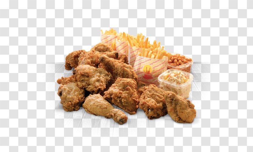 Fried Chicken And Chips Take-out Cuisine Of The Southern United States French Fries - Deep Frying - American-style Wings Transparent PNG