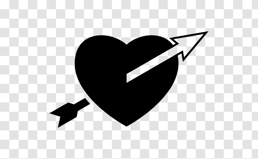 Arrow Heart Cupid - Straight Transparent PNG