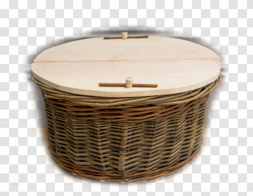 Wicker Coffin Willow Urn Basket - Bark Transparent PNG
