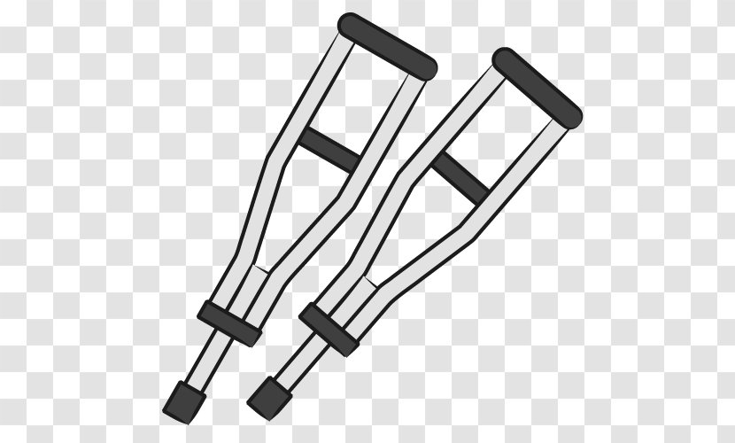 Therapy Osteopathy Crutch - Sprain - Crutches Transparent PNG