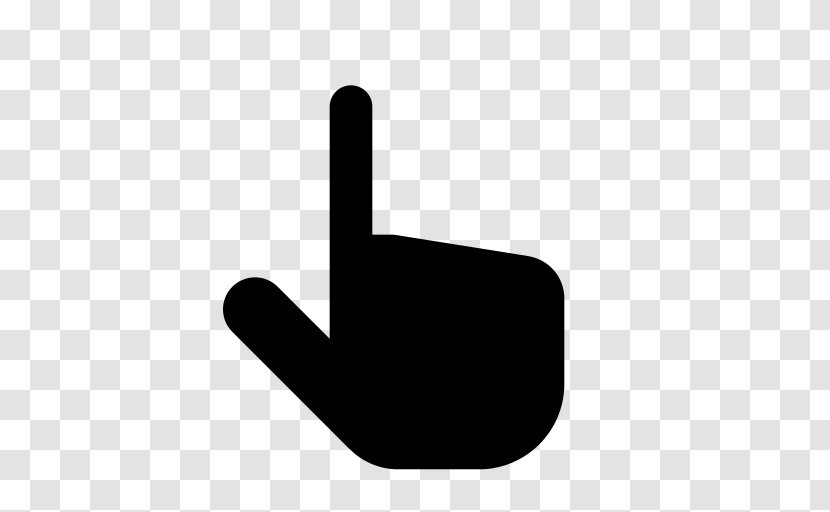 Computer Mouse Pointer Icon Design Cursor - Black And White Transparent PNG