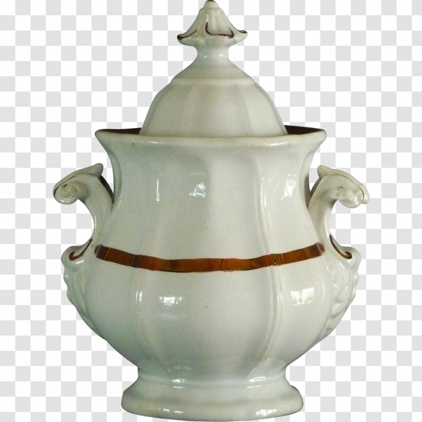 Tureen Urn Ceramic Lid Pottery - Porcelain - Kettle Transparent PNG