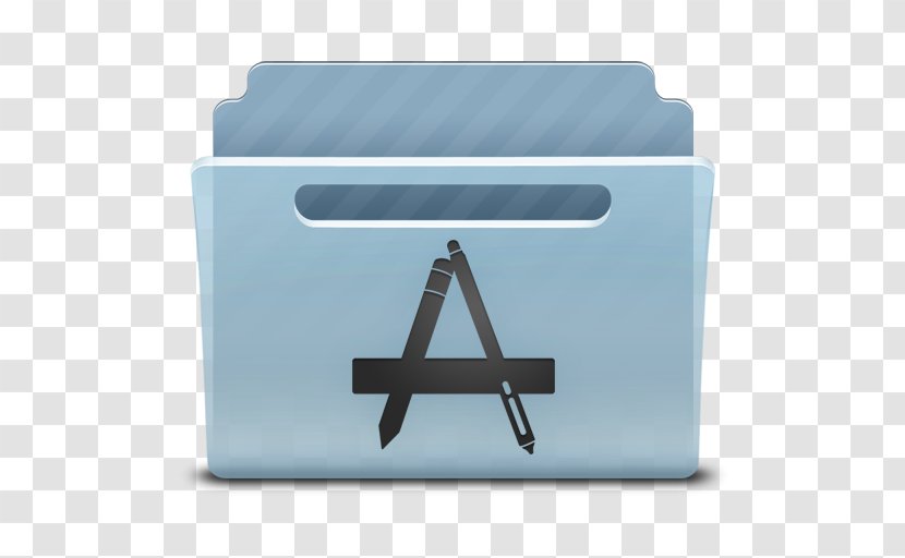 Rectangle Symbol Blue - Finder Transparent PNG