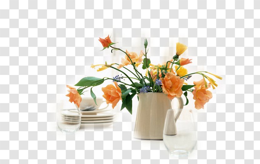 Flower Bouquet Photography Desktop Wallpaper Vase - Artificial Transparent PNG