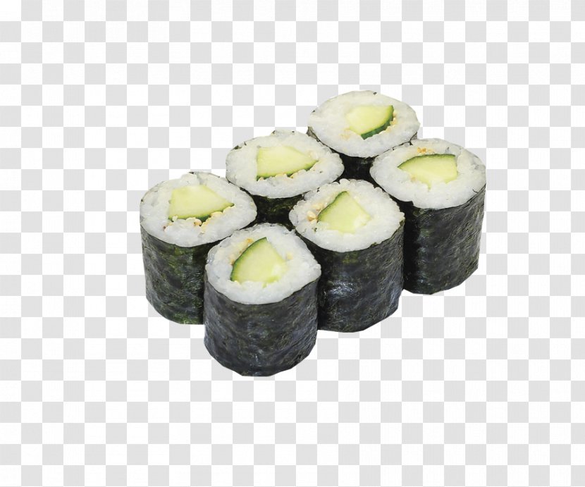 California Roll Sushi Gimbap Miso Soup Makizushi - Cucumber - Pancake Rolled With Crisp Fritter Transparent PNG