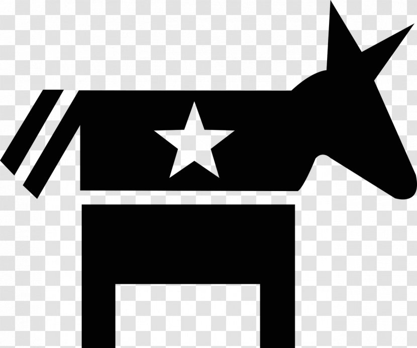 Democratic Party Donkey Vector Graphics Image Clip Art - Young Democrats Of America Transparent PNG