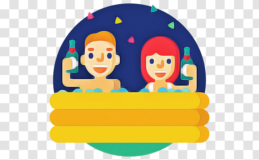 Icon Swimming Pool Party Birthday Bookmark Transparent PNG