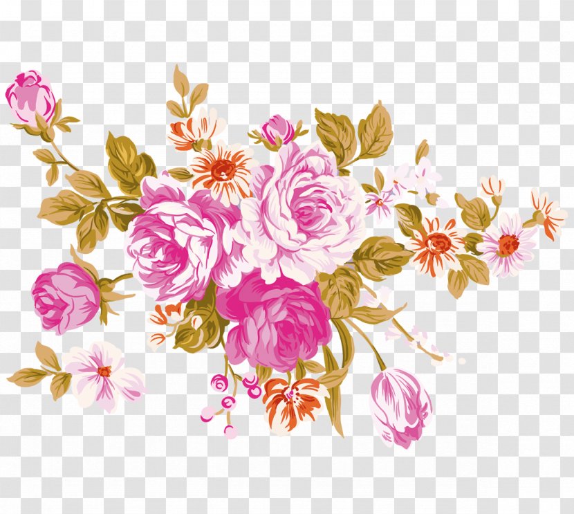Moutan Peony Flower Clip Art - Rose - Decoration Transparent PNG
