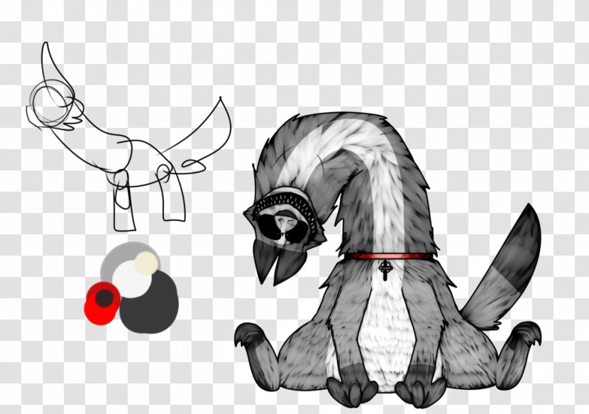 Dog Cat Sketch - Tree - Lil Peep Transparent PNG