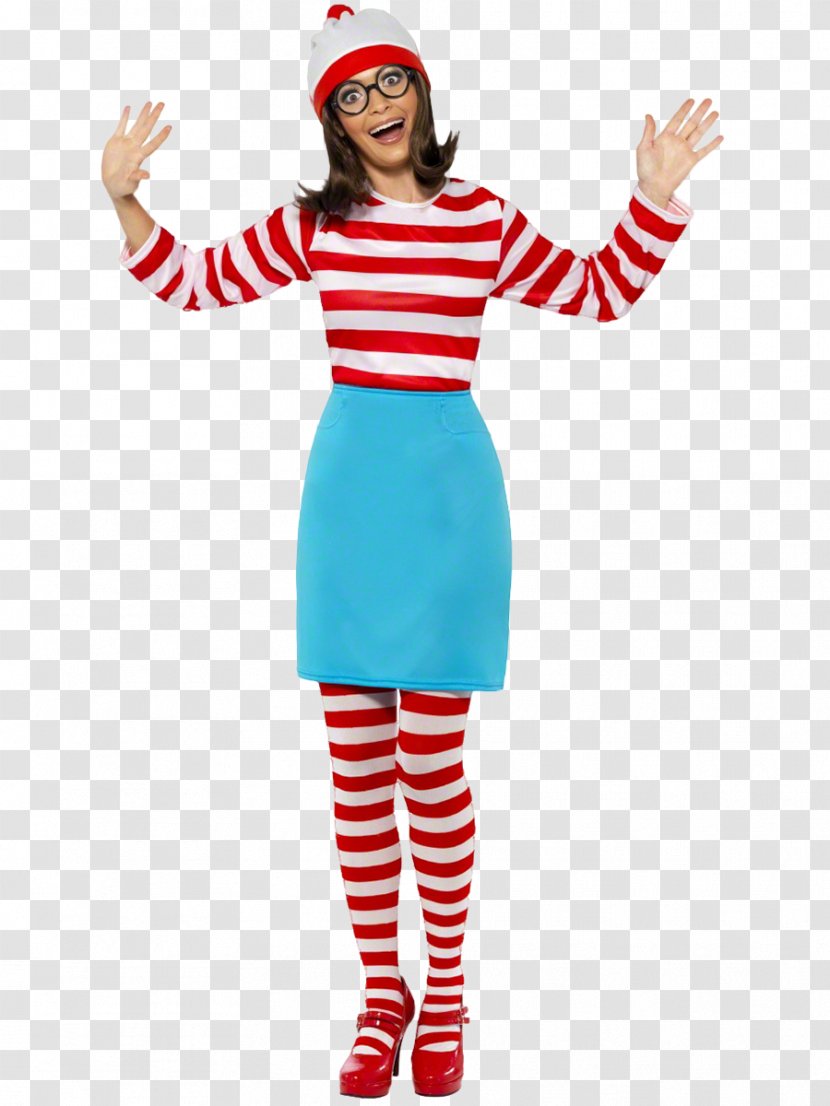 Where's Wally? Costume Party Hat Top - Fictional Character Transparent PNG