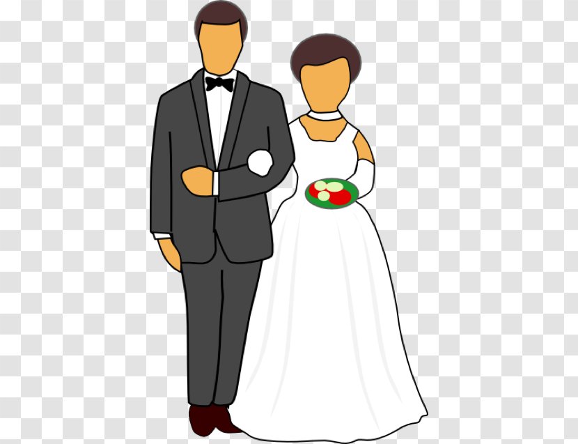Clip Art Openclipart Christian Views On Marriage Vector Graphics - Wedding - Engagement Couple Transparent PNG