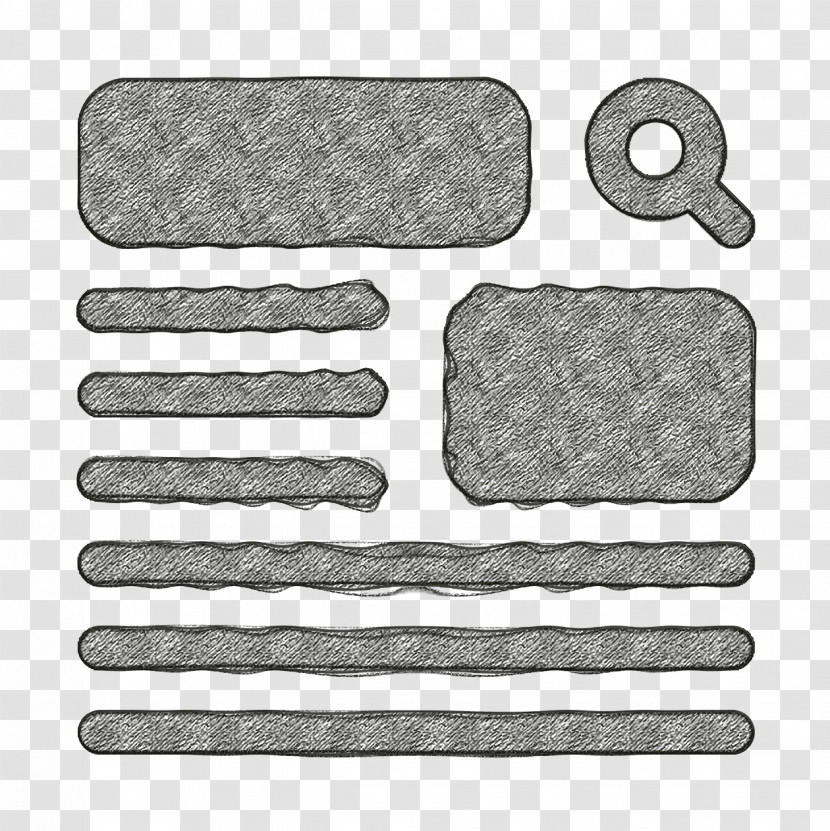 Wireframe Icon Ui Icon Transparent PNG