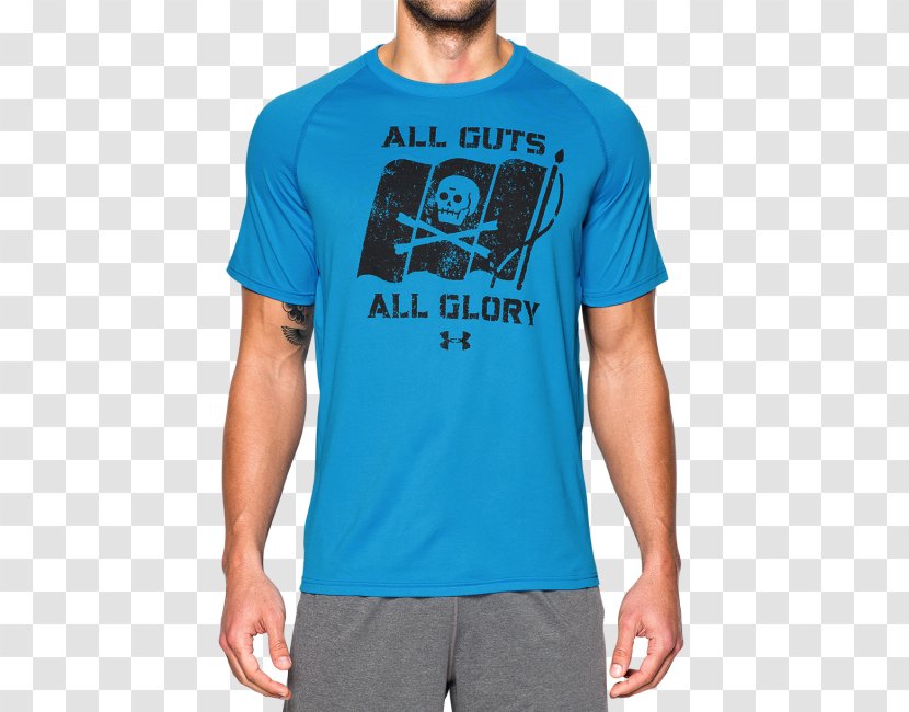 T-shirt Sleeve Clothing Crew Neck - Guts Glory Transparent PNG