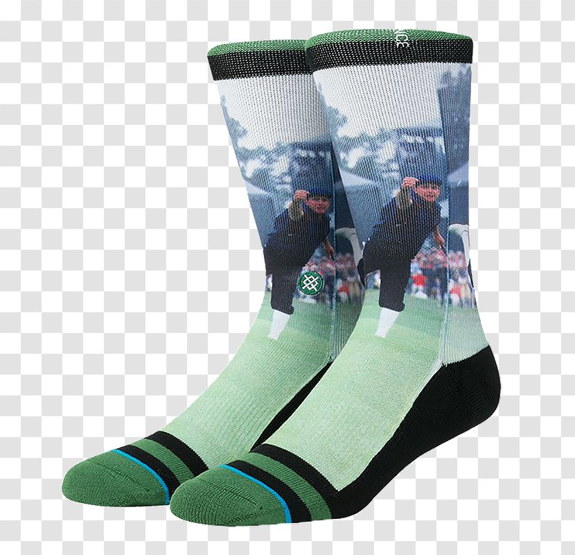 Stance Fusion Wire Compression Crew Sock Golf Clothing - Socks Transparent PNG