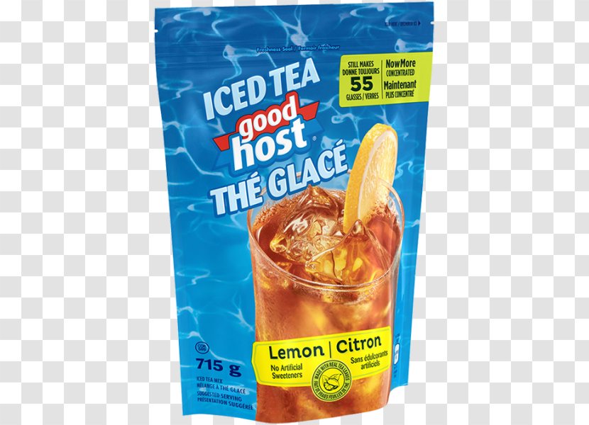 Iced Tea Lemonade Punch Flavor - Grocery Store Transparent PNG