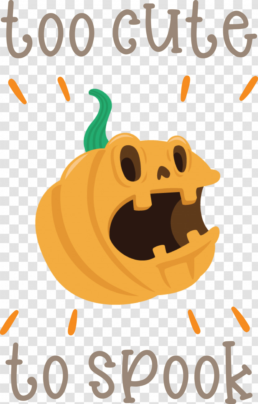 Halloween Too Cute To Spook Spook Transparent PNG