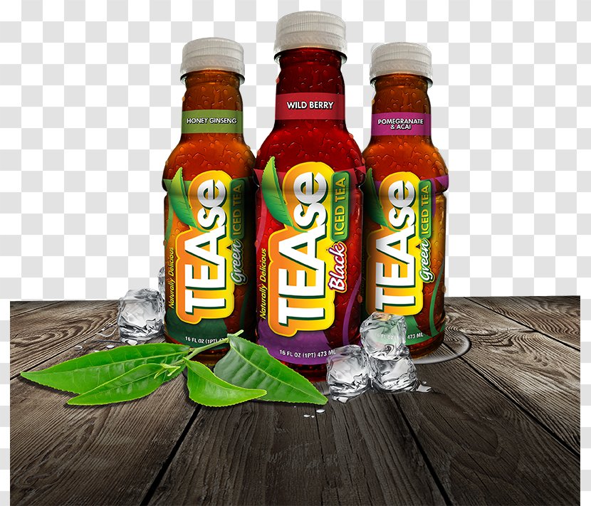 TEAse Iced Tea Green Drink Transparent PNG