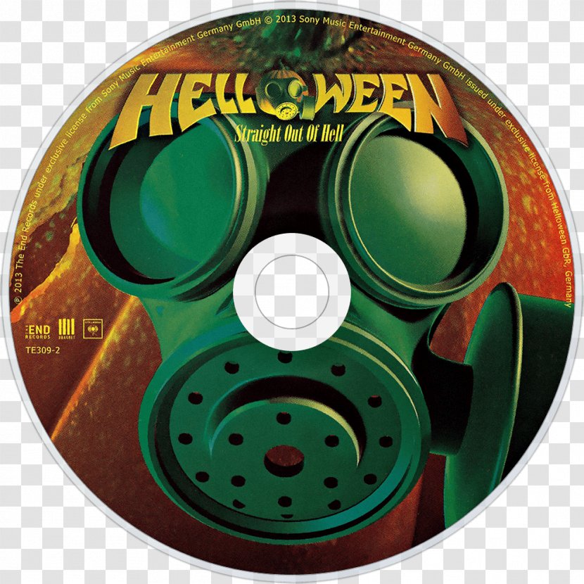 Straight Out Of Hell Helloween My God-Given Right Album Compact Disc - Heart Transparent PNG