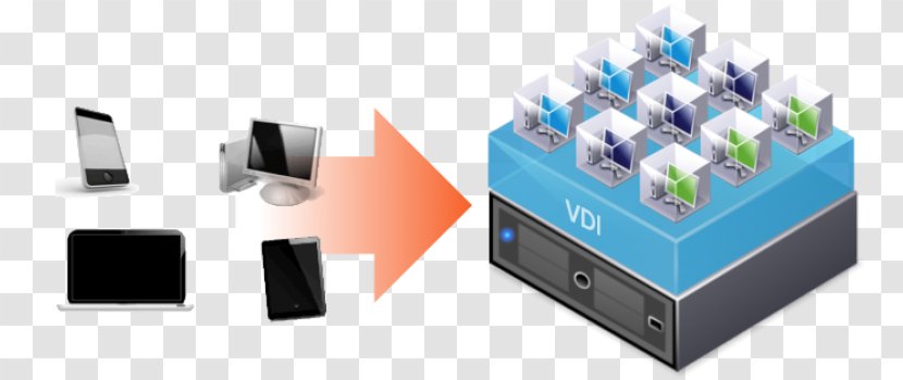 Dell Desktop Virtualization Virtual Infrastructure Machine - Cloud Computing Transparent PNG