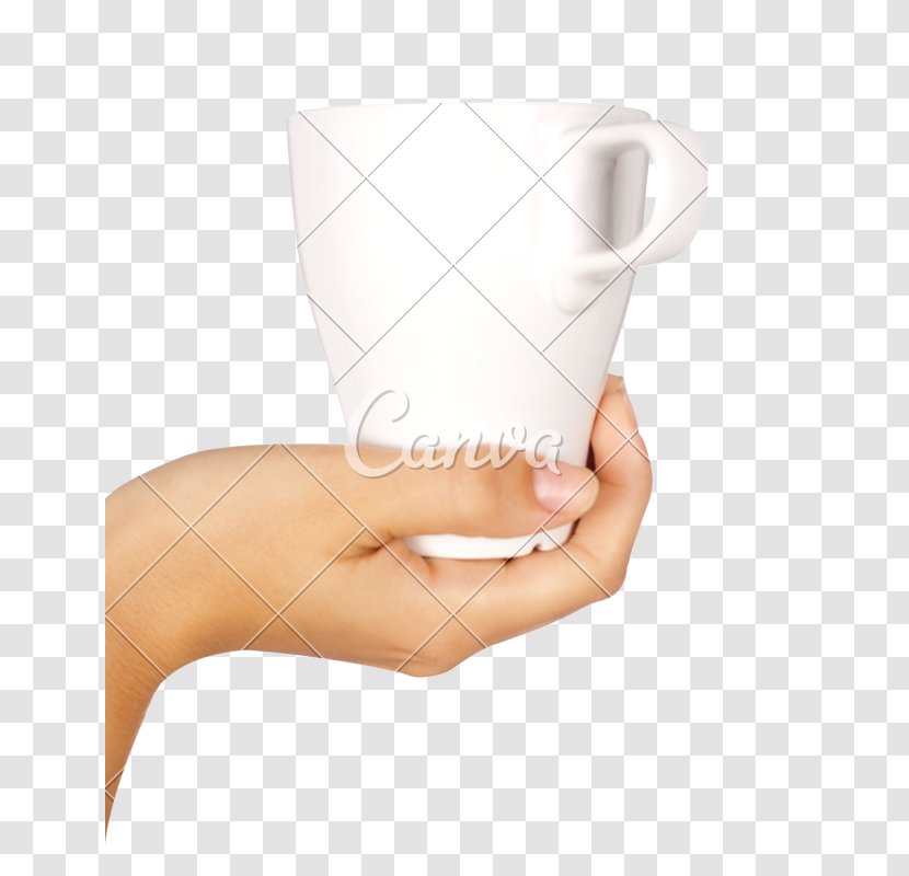 Coffee Cup Mug Teacup - Stock Photography - Hand Holding Transparent PNG