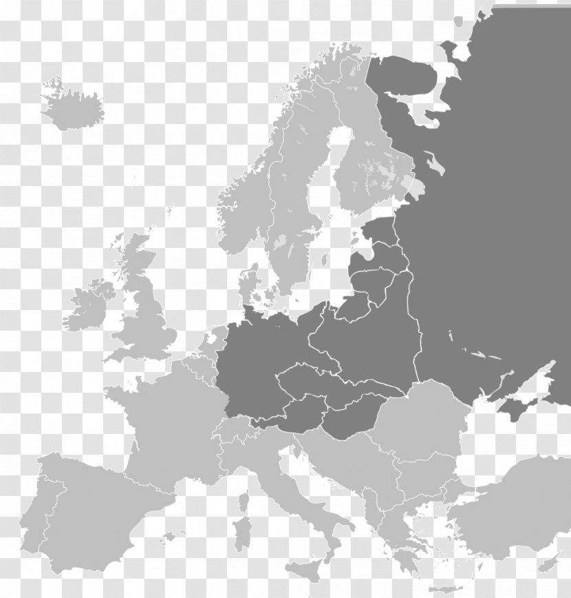 Europe Vector Graphics Illustration Map Clip Art - Royaltyfree Transparent PNG