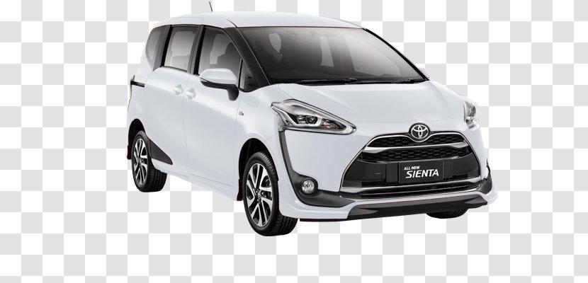 Toyota Sienta East Jakarta Minivan Innova - Model Car Transparent PNG